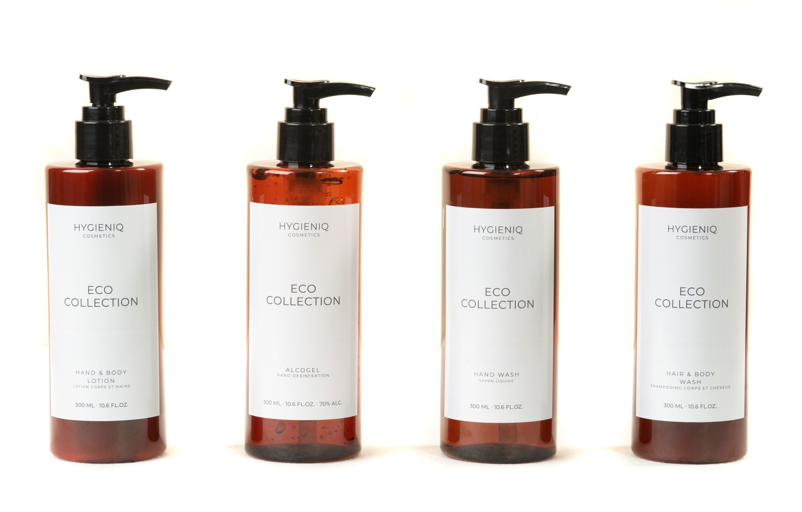 Hygieniq Hand Desinfektion, ECO Collection, 300 ml pumpflaska - Bild 6