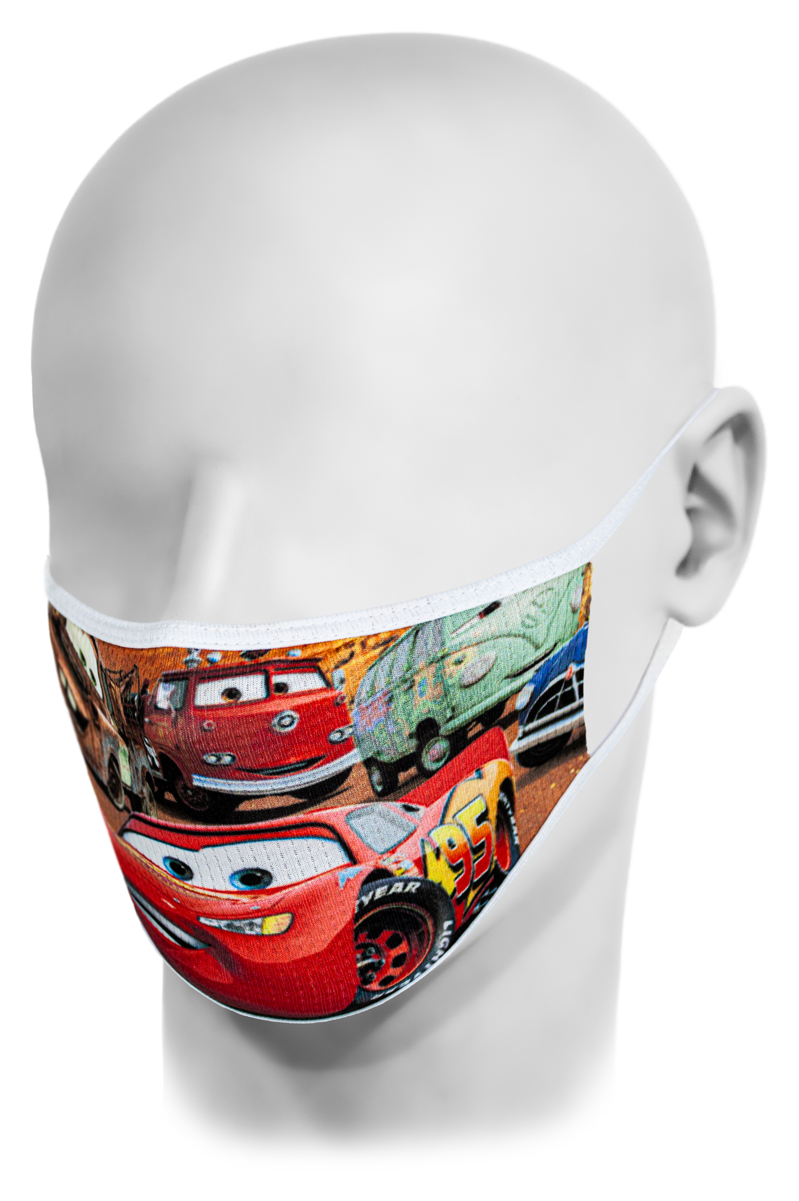 Munskydd/Ansikts-mask med kantband, tvättbara, för barn, lagerdesign
