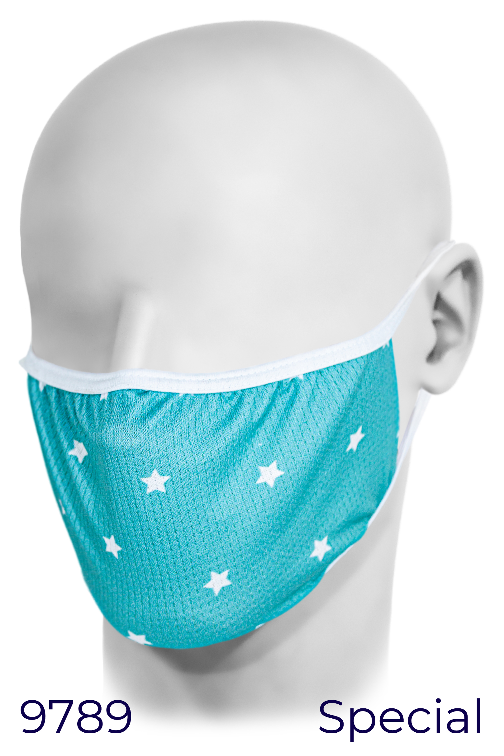Munskydd/Ansikts-mask, tvättbar, med kantband, personaliserad - Bild 6