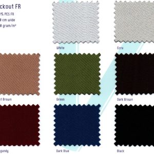 Blackout FR kjoltyg 100% pol.